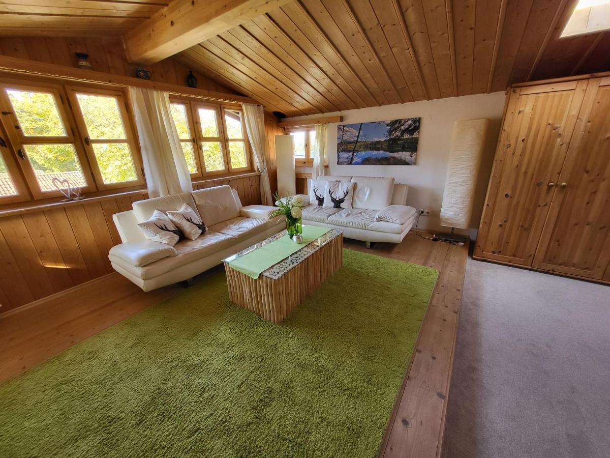 Ferienwohnung Heike Hauswirth PANORAMA Oberammergau Exterior foto